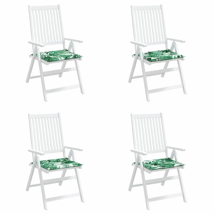 Perne pentru scaune 4 pcs Model cu frunze 50 x 50 x 4 cm - WALTI WALTI