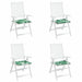 Perne pentru scaune 4 pcs Model cu frunze 50 x 50 x 4 cm - WALTI WALTI