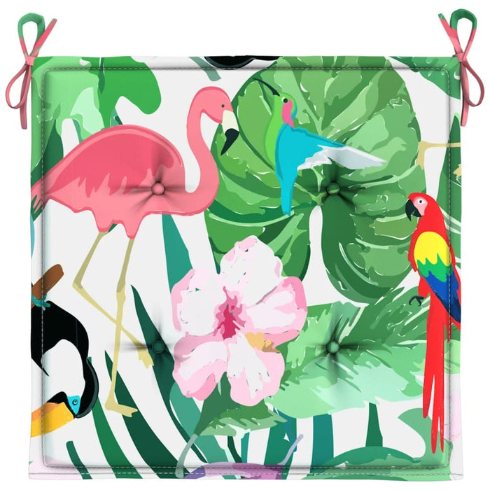 Perne scaun de grădină, 2 buc., multicolor, 50x50x3 cm, textil - WALTI WALTI