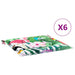 Perne pentru scaune 6 pcs Multicolour 50 x 50 x 4 cm - WALTI WALTI