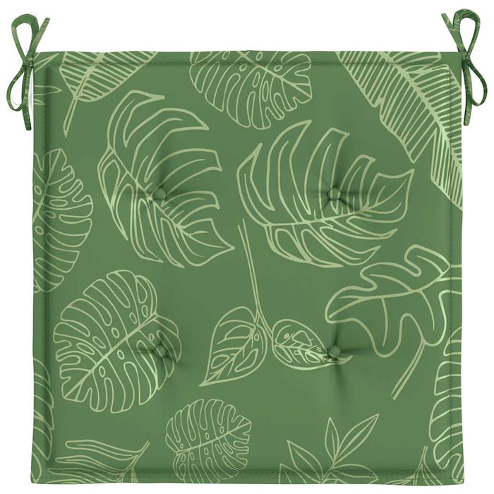 Perne de scaun, model frunze, 2 buc., 50x50x4 cm, textil - WALTI WALTI