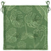 Perne de scaun, model frunze, 2 buc., 50x50x4 cm, textil - WALTI WALTI