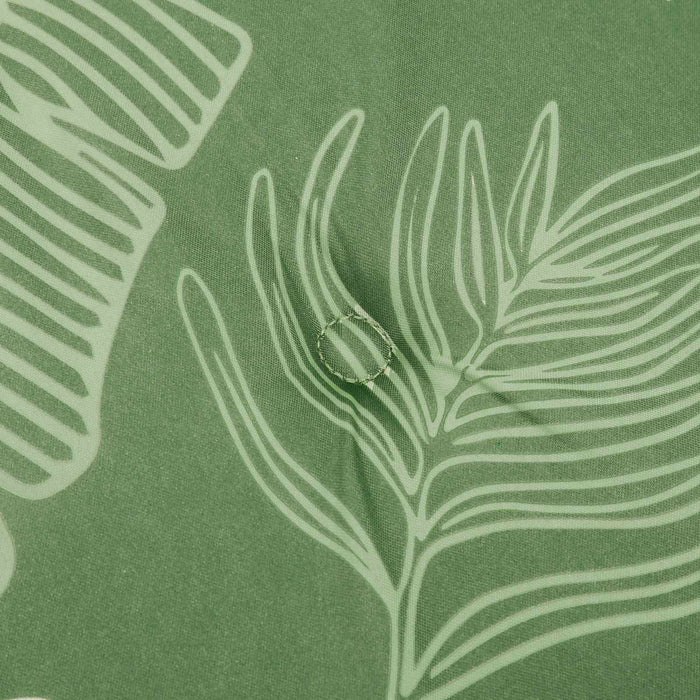 Perne pentru scaune 4 pcs Verde și alb 50 x 50 x 4 cm - WALTI WALTI