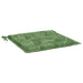 Perne pentru scaune 4 pcs Verde și alb 50 x 50 x 4 cm - WALTI WALTI