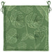 Perne pentru scaune 4 pcs Verde și alb 50 x 50 x 4 cm - WALTI WALTI