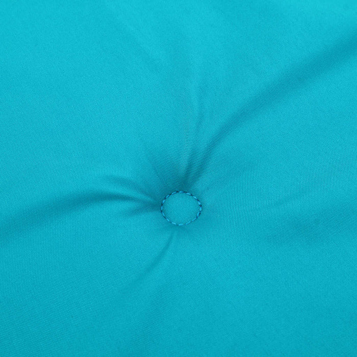 Perne scaun grădină, turcoaz, 6 buc., 50x50x4 cm, textil WALTI