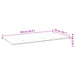 Pat de scaun Model cu frunze 100 x 50 x 3 cm Material Oxford - WALTI WALTI