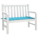 Pat de scaun Simplu Turcoaz 100 x 50 x 3 cm Material Oxford - WALTI WALTI