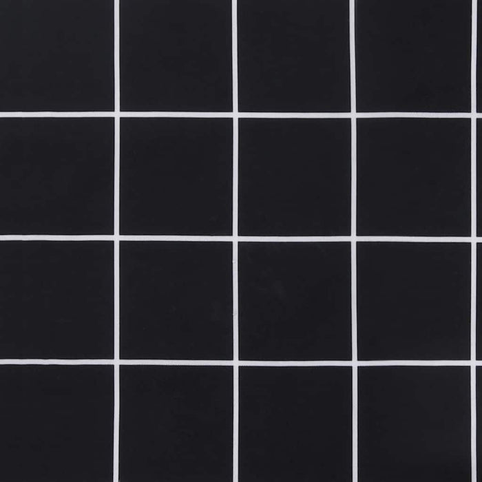Pernă bancă de grădină negru carouri 120x50x4cm textil oxford WALTI