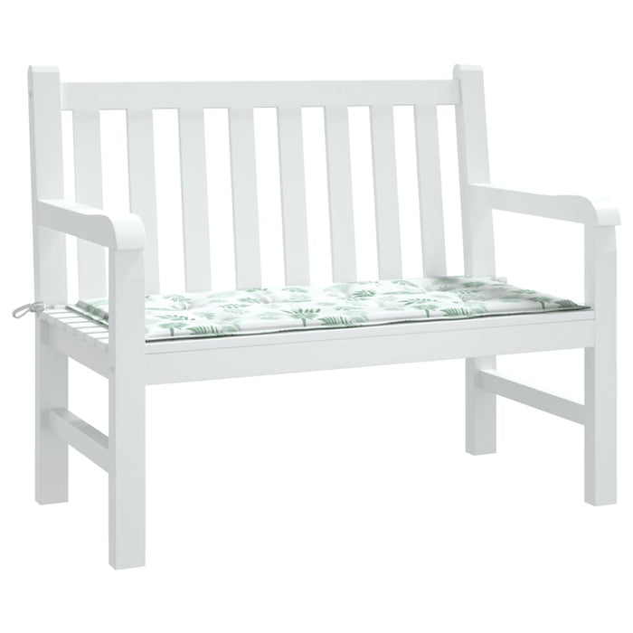 Pernă bancă de grădină model frunze, 120x50x3 cm, textil oxford - WALTI WALTI