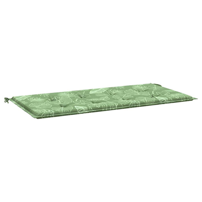Pernă bancă de grădină model frunze, 120x50x4 cm, textil oxford WALTI