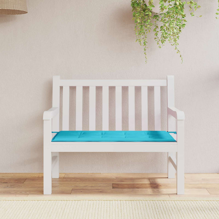 Pad pentru Bancă Simplu Turcoaz 120 x 50 x 3 cm Material Oxford - WALTI WALTI