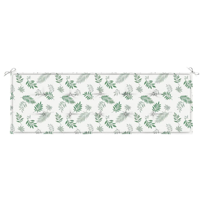 Pernă bancă de grădină model frunze, 150x50x3 cm, textil oxford - WALTI WALTI