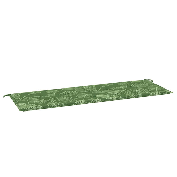 Pernă bancă de grădină model frunze, 150x50x4 cm, textil oxford WALTI