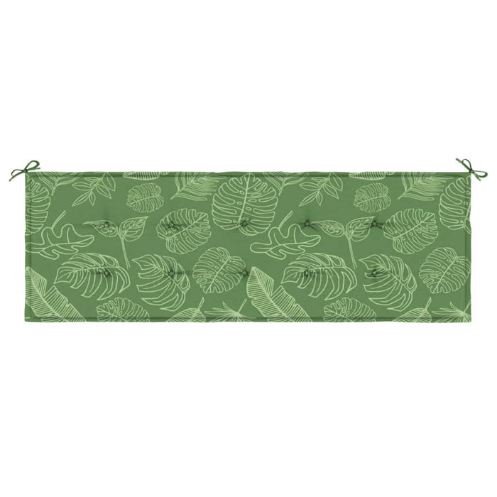 Pernă bancă de grădină model frunze, 150x50x4 cm, textil oxford WALTI