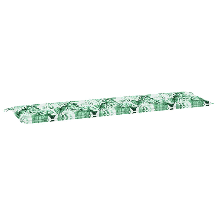 Pad pentru Bancă model frunze 150 x 50 x 3 cm Material Oxford - WALTI WALTI
