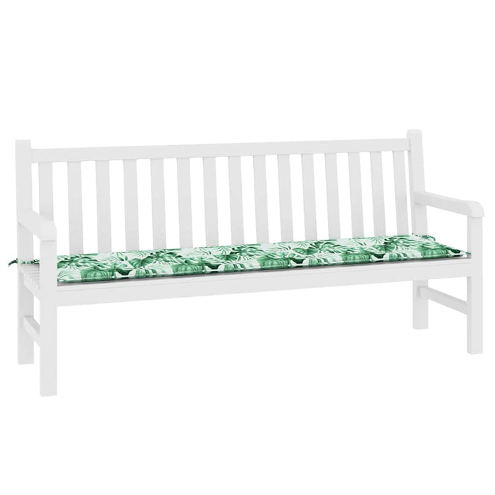 Pad pentru Bancă model frunze 150 x 50 x 3 cm Material Oxford - WALTI WALTI