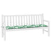 Pad pentru Bancă model frunze 150 x 50 x 3 cm Material Oxford - WALTI WALTI
