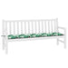 Pad pentru Bancă model frunze 150 x 50 x 3 cm Material Oxford - WALTI WALTI