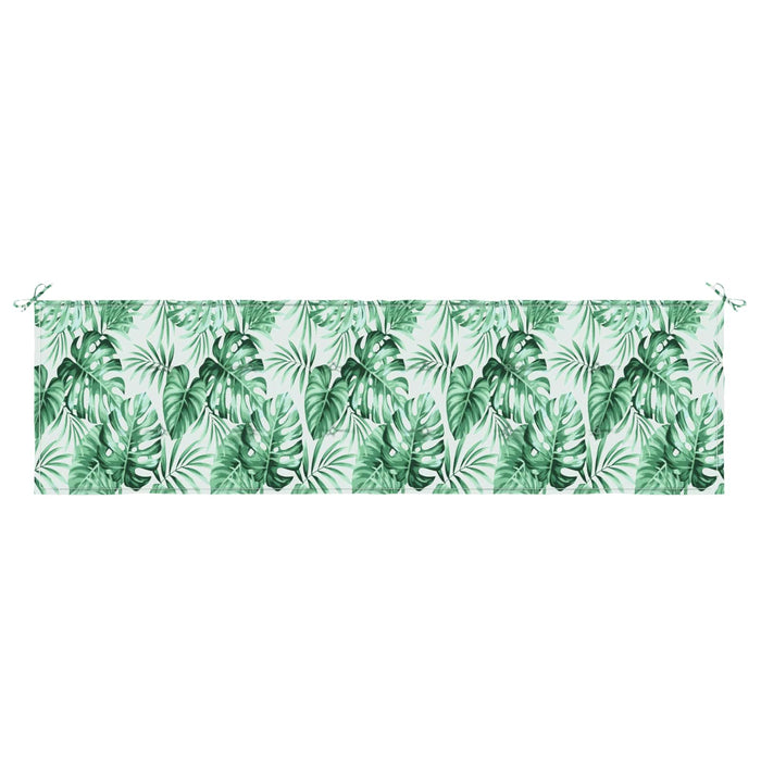 Pad pentru Bancă model frunze 150 x 50 x 3 cm Material Oxford - WALTI WALTI