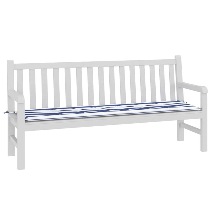 Pad pentru Bancă Carouri Negre 150 x 50 x 3 cm Material Oxford - WALTI WALTI