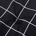 Pad pentru Bancă Carouri Negre 150 x 50 x 3 cm Material Oxford - WALTI WALTI