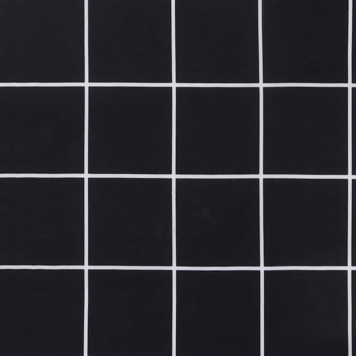 Pad pentru Bancă Carouri Negre 150 x 50 x 3 cm Material Oxford - WALTI WALTI