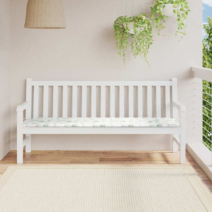 Pad pentru Bancă Frunză Design cu frunze 150 x 50 x 3 cm - WALTI WALTI