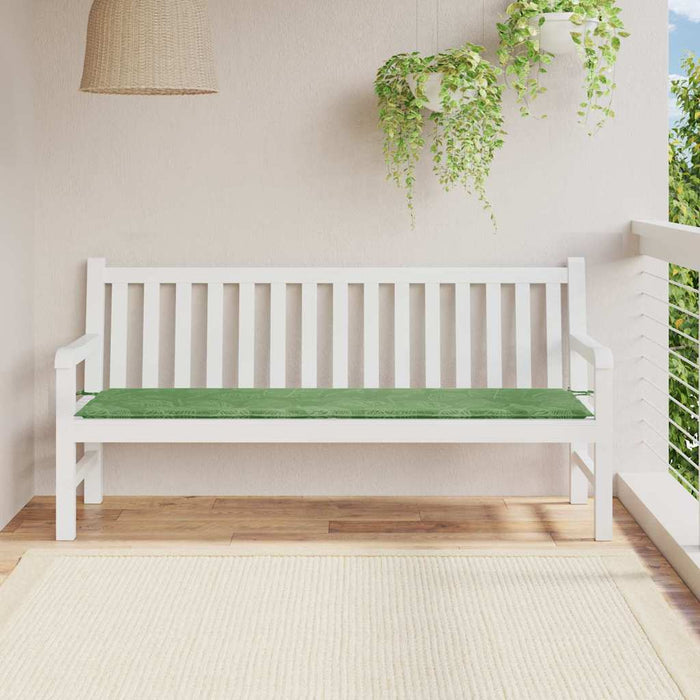 Pad pentru Bancă Frunză Design cu frunze 150 x 50 x 3 cm - WALTI WALTI