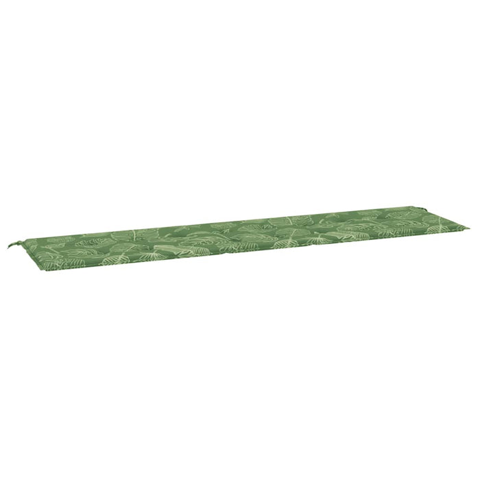 Pernă bancă de grădină, model frunze, 200x50x4 cm, textil WALTI