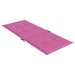 Perne scaun cu spătar înalt, 2 buc., roz, 120x50x3 cm, textil - WALTI WALTI