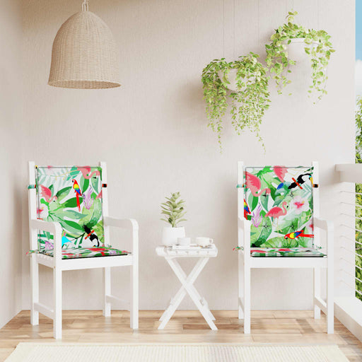 Perne pentru scaune cu spătar jos, 2 buc, multicolor, textil - WALTI WALTI