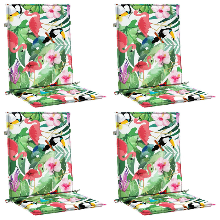 Perne pentru scaune cu spătar jos, 4 buc, multicolor, textil - WALTI WALTI