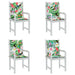 Perne pentru scaune cu spătar jos, 4 buc, multicolor, textil - WALTI WALTI