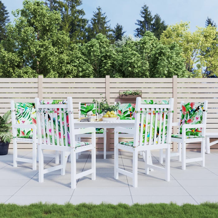 Perne pentru scaune cu spătar jos, 6 buc, multicolor, textil - WALTI WALTI