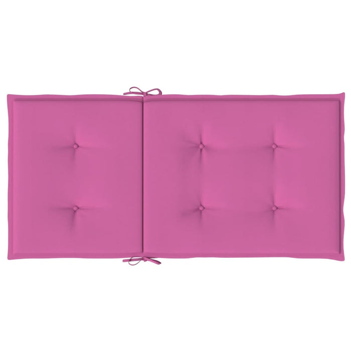 Perne pentru scaune cu spătar mic, 2 buc., roz, textil - WALTI WALTI