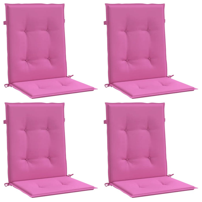 Perne pentru scaune cu spătar mic, 4 buc., roz, textil - WALTI WALTI