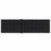 Pernă scaun de terasă, negru, carouri, textil Oxford - WALTI WALTI