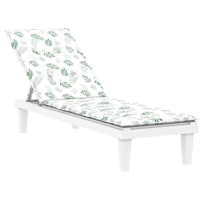 Pernă scaun de terasă, model frunze, textil Oxford - WALTI WALTI