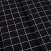 Pernă de șezlong, negru, carouri, textil Oxford - WALTI WALTI