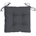 Perne de scaun, 2 buc., antracit, 40x40x7 cm, textil oxford - WALTI WALTI