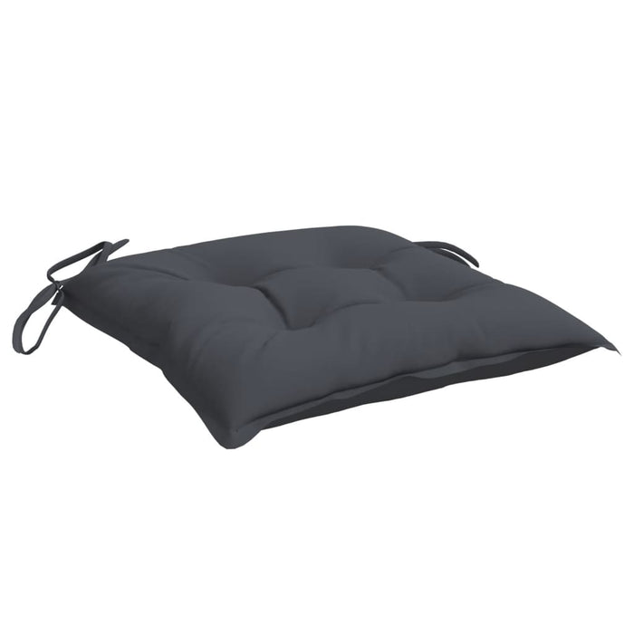 Perne de scaun, 4 buc., antracit, 40x40x7 cm, textil oxford - WALTI WALTI