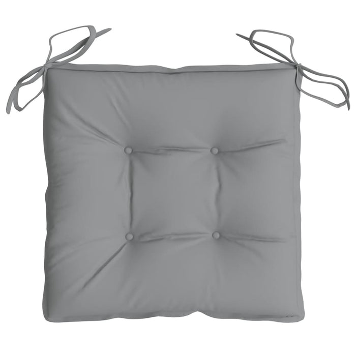 Perne de scaun, 2 buc., gri, 40x40x7 cm, textil oxford - WALTI WALTI