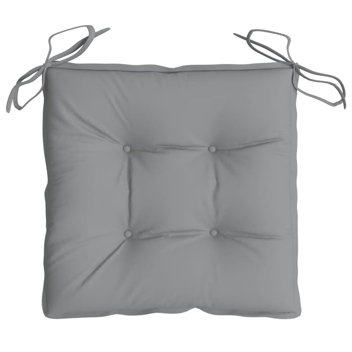 Perne de scaun, 4 buc., gri, 40x40x7 cm, textil oxford - WALTI WALTI