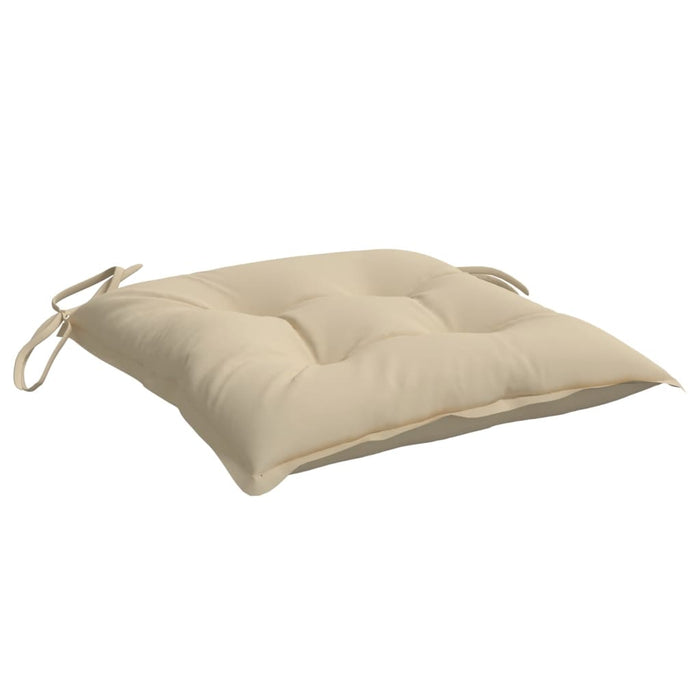 Perne de scaun, 2 buc., bej, 40x40x7 cm, textil oxford - WALTI WALTI