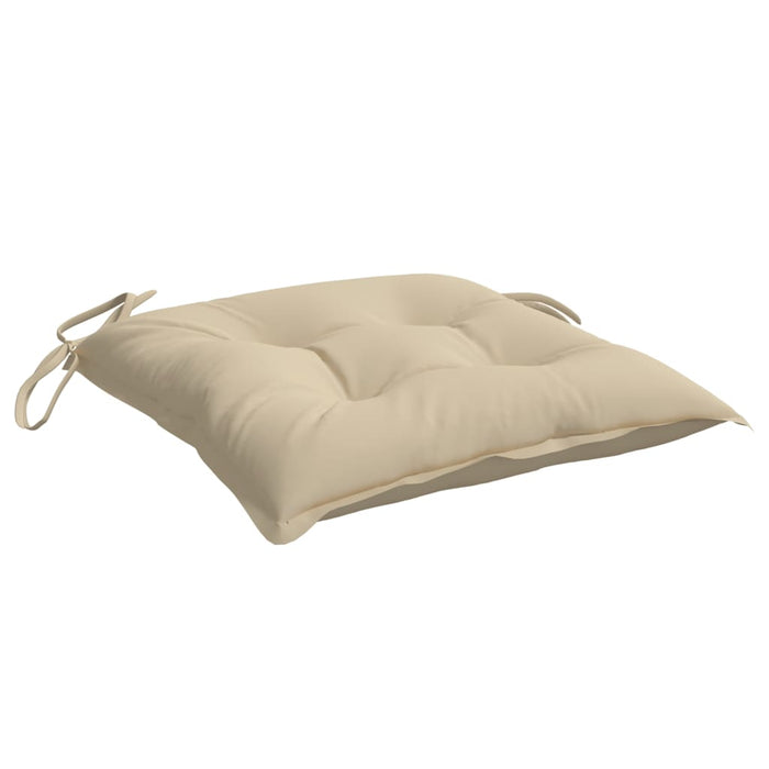 Perne de scaun, 4 buc., bej, 40x40x7 cm, textil oxford WALTI