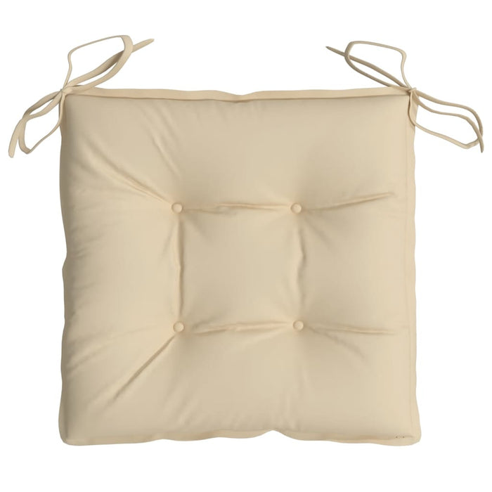 Perne de scaun, 4 buc., bej, 40x40x7 cm, textil oxford WALTI