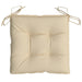 Perne de scaun, 6 buc., bej, 40x40x7 cm, textil oxford - WALTI WALTI