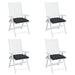 Perne de scaun, 4 buc., negru, 40x40x7 cm, textil oxford - WALTI WALTI