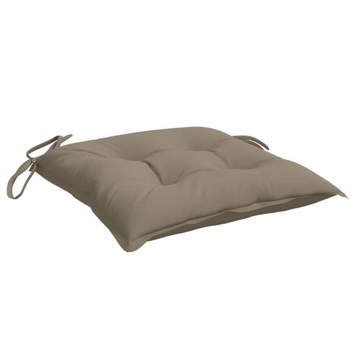 Perne de scaun, 2 buc., gri taupe, 40x40x7 cm, textil oxford - WALTI WALTI